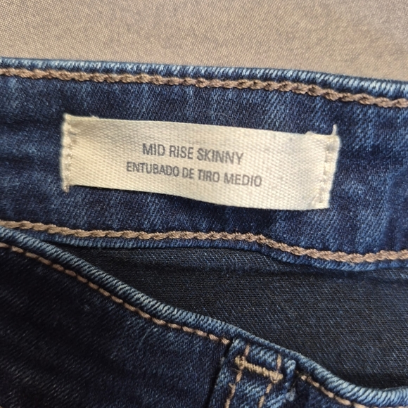 Universal Thread High Rise Straight Leg Jeans Dark Wash Denim 10/30R Minimalist - Picture 5 of 10